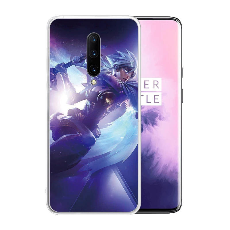 Мягкий прозрачный силиконовый чехол из ТПУ для OnePlus 7 7T Pro 6T 6 5T Прочный кожи LOL Champions