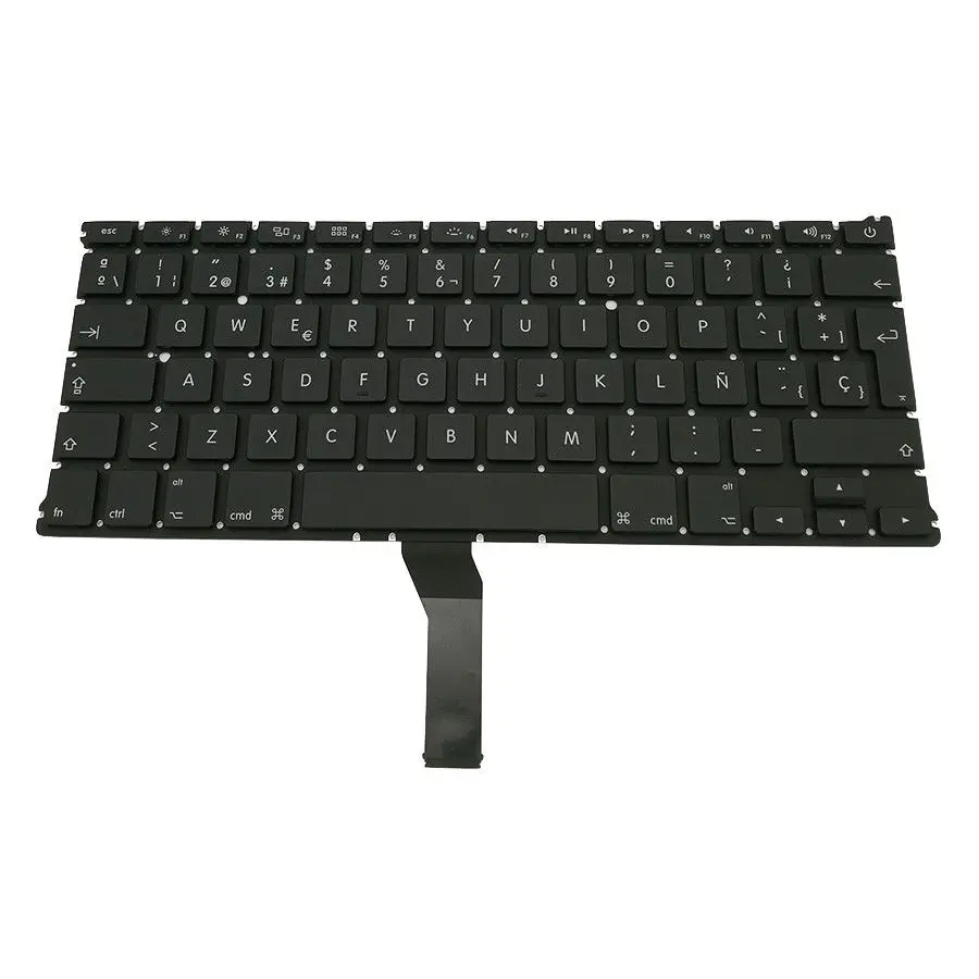 Новый для A1466 A1369 Клавиатура Tastatur MacBook Air 13 spanisch ES SP QWERTY Подсветка | Компьютеры и