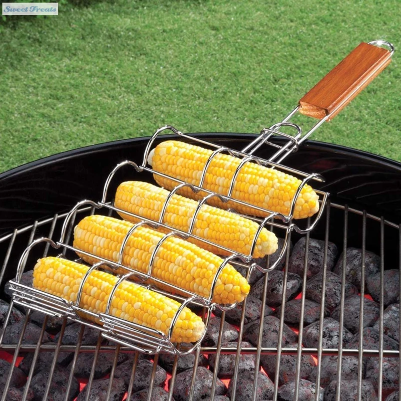 Подметальные машины барбекю гриль для кукурузы корзина|grill basket|barbecue grill basketsgrille |
