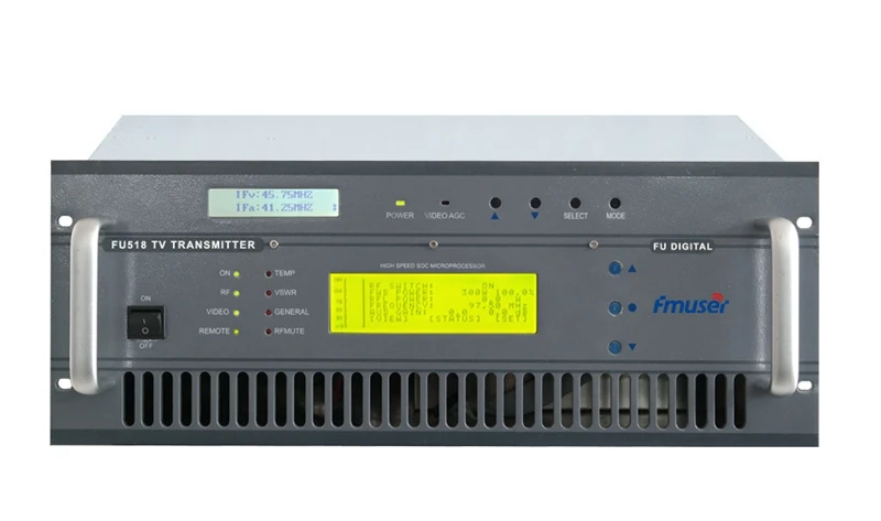 FMUSER CZH518A 50 Вт UHF/VHF все твердотельные искусственные аналоговые передатчики 4U
