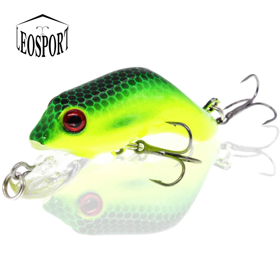 LEOSPORT Новинка 1 шт. 5 см/8 8 г твердая лягушка рыболовные приманки плавающие высокие