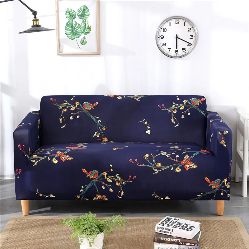 WLIARLEO Modern Elastic Sofa Cover Floral Non-slip All-inclusive Slipcover Anti-Mite Sectional Couch Covers housse de canapé | Дом и сад