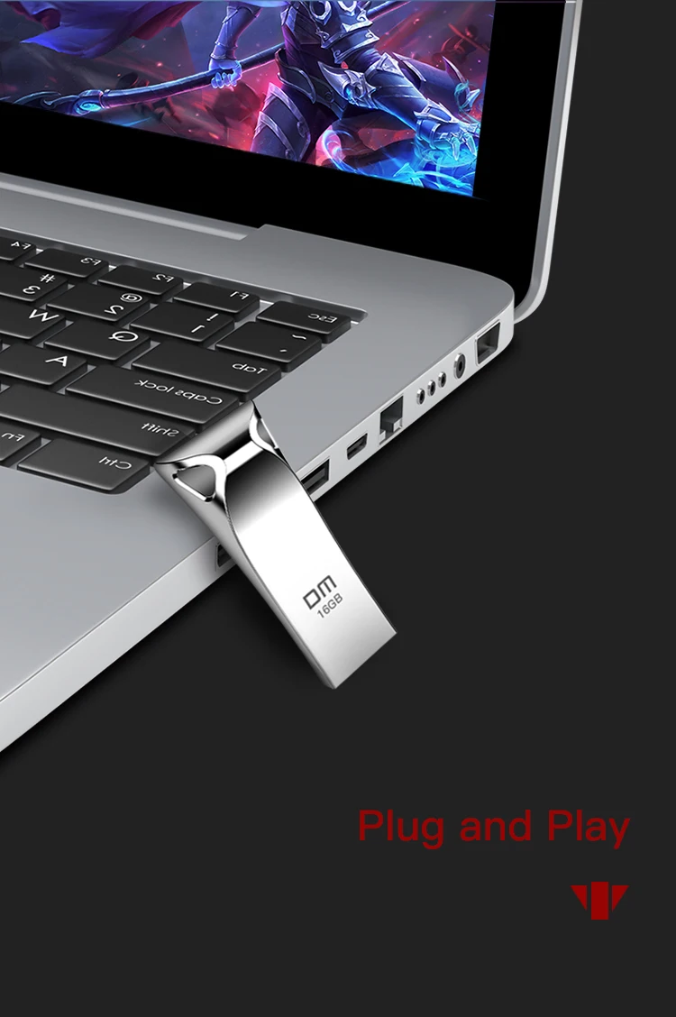 DM USB флеш-накопитель, металлический флеш-накопитель, 64 ГБ, 32 ГБ, 16 ГБ, 8 ГБ, PD130, брелок для ключей, Водонепроницаемая USB флешка, флеш-накопитель, USB диск