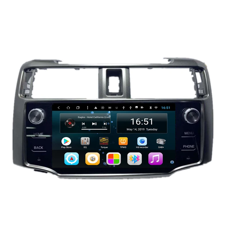 Автомобильный радиоприемник GPS mp3 mp4 плеер без потерь высокое качество поддержка