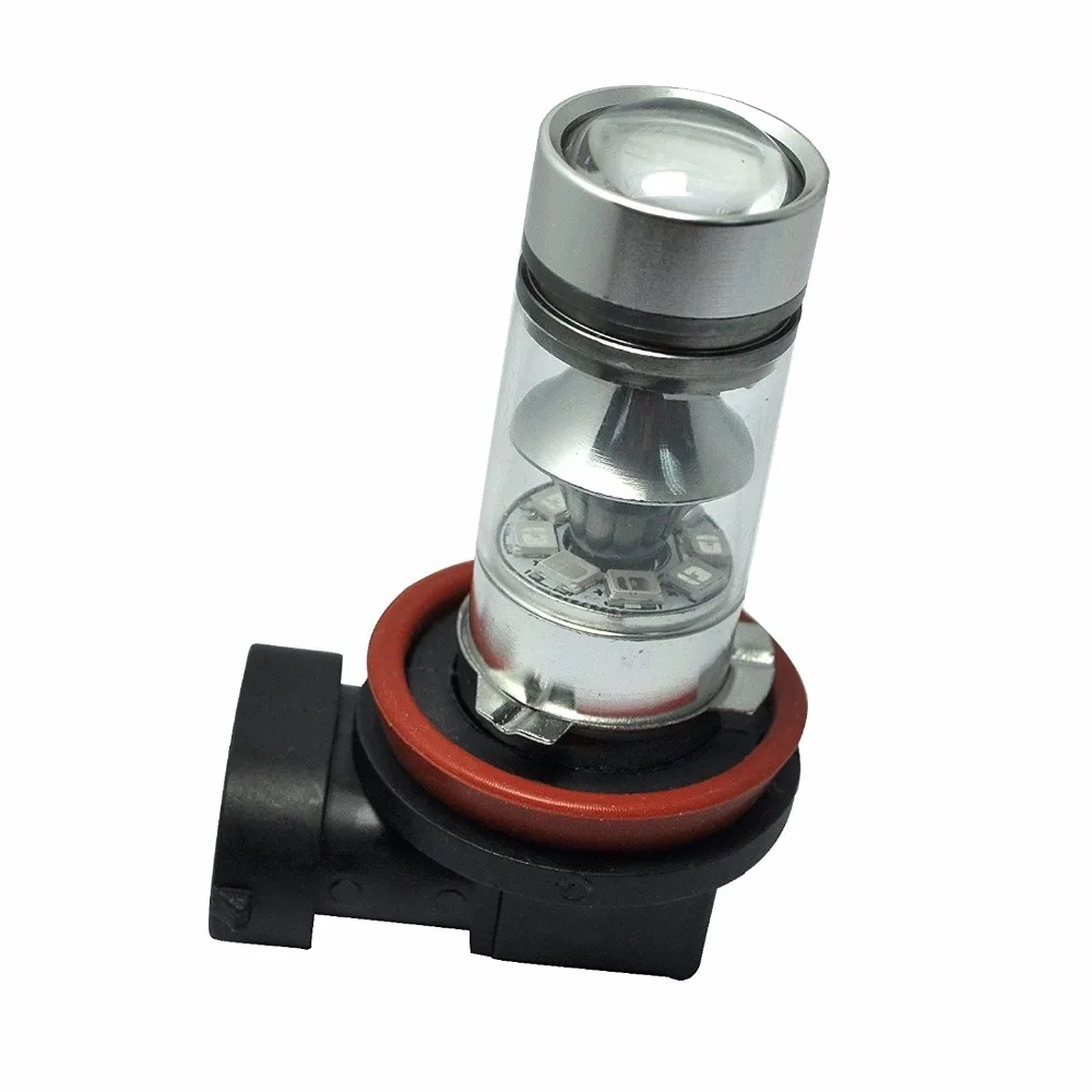 Фото Лампа H8 H11 H16 H16LL 100 Вт Супер светодиодная Cree 3535 SMD чип Neblina Farol для Toyota Corolla Ford Vw №3