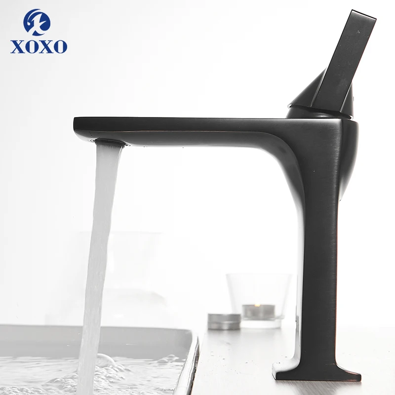 XOXO Basin Faucet Chrome Cold and Hot Brass Single Handle Mixer Tap Bath Sink Water Crane Silver 20075 | Обустройство дома