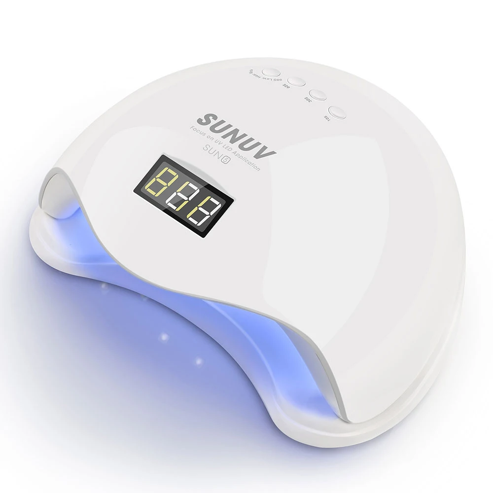 Sunuv SUN5 48 Вт Сушилка для ногтей белый двойной УФ светодио дный лампы Гель-лак