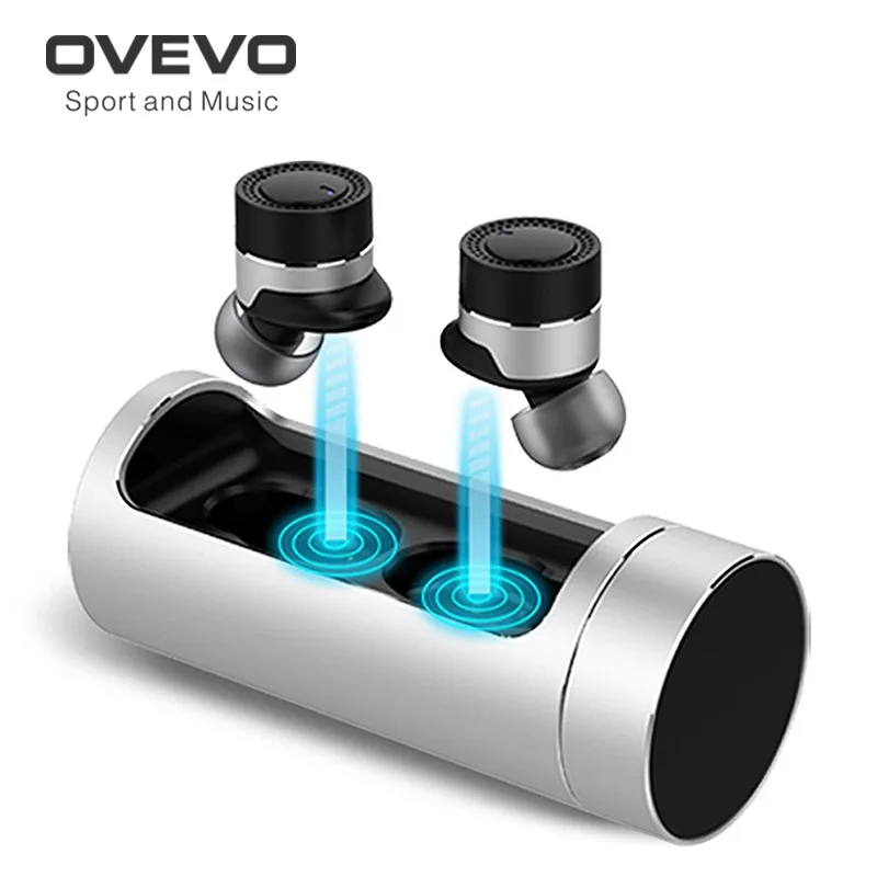 Оригинальный OVEVO Q62 высокого качества двойной Беспроводной Bluetooth наушники