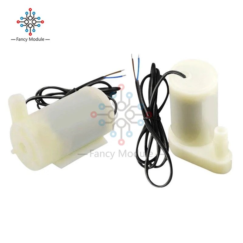

Mini Micro Submersible Water Pump 100L/H DC 3V Low Noise Brushless Motor Horizontal Vertical 1m Soft Hose Aquarium Pump