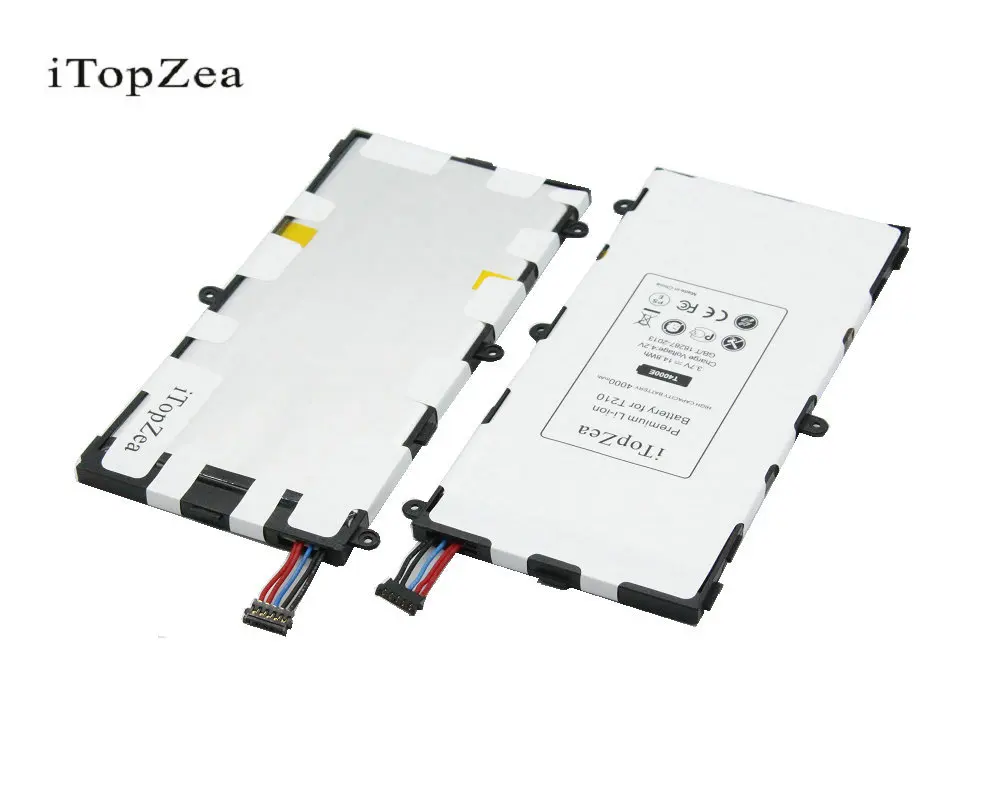 ITopZea 1x4000 мАч T4000E Сменный аккумулятор для планшета Samsung Galaxy Tab 3 7 0 T210 T211 T215 T217A T2105 T210R
