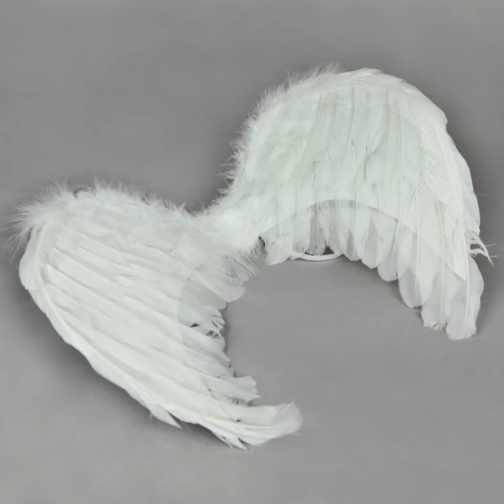Details about   BJD Angel Custom Made White Black 1/3/4/6 Original Wings Feather Handmade New 