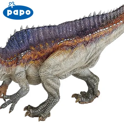 Новинка 2017 Papo Acroncantosaurus Имитация Динозавра Коллекция Музея мир Юрского периода