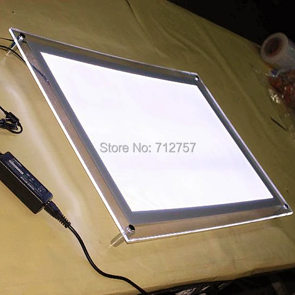 Светодиодные акриловые вывески с подсветкой настенный Кристальный каркас