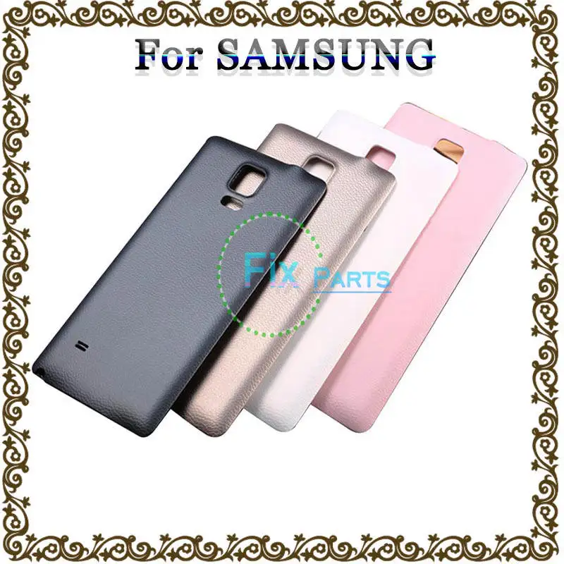 Стеклянный чехол для Samsung Galaxy Note 4/Note4/N910/N910F 5 7 дюйма | Мобильные телефоны и