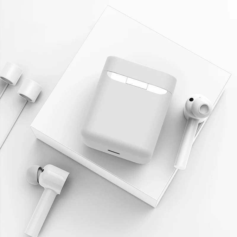 Option 1 Силиконовый беспроводной чехол для наушников для Xiaomi Airdots Pro, беспроводная bluetooth-гарнитура, силиконовый чехол с защитой от падения - Цвет: Option 1