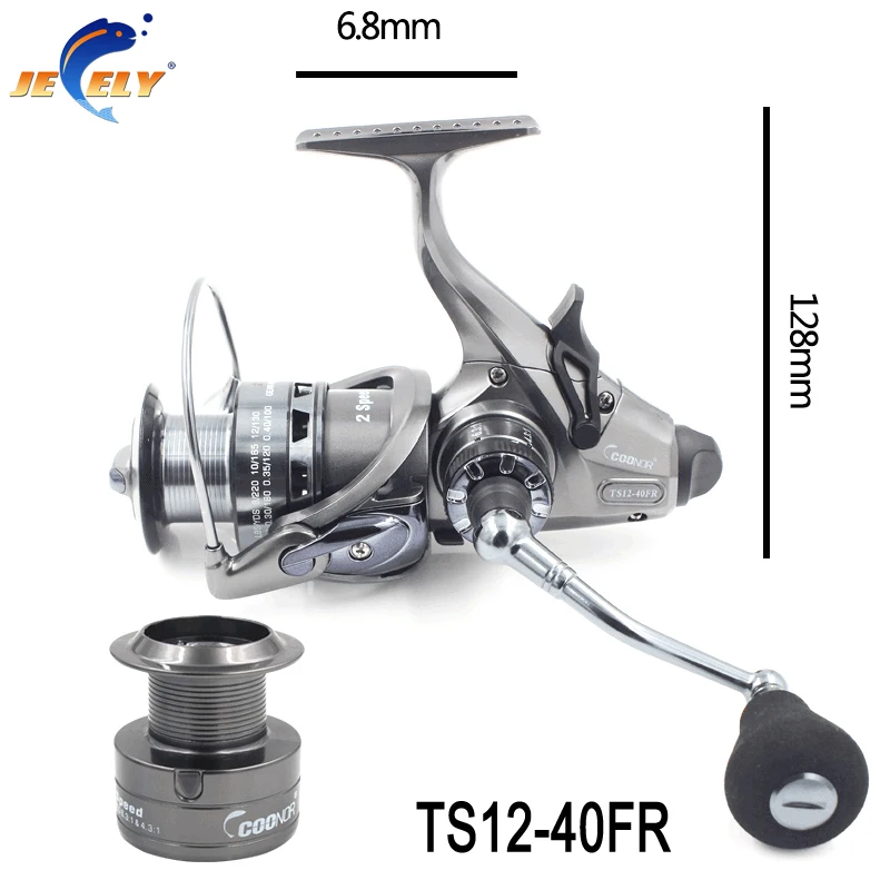 JEELY TS4000/6000 10BB+1RB Double Brake Carp Fishing Reel Bait Runner Spinning | Спорт и развлечения
