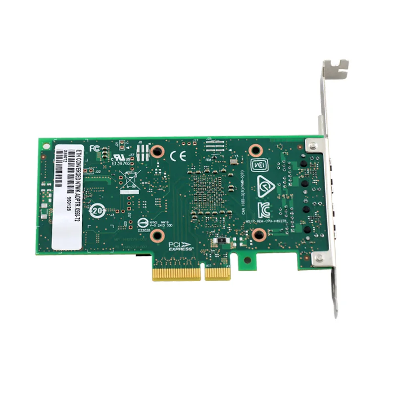 ARUENTEX Intel x550 X550 T2 10 г NIC 2 шт. R45 медные интерфейсы alibaba express|Адаптеры карт памяти| |