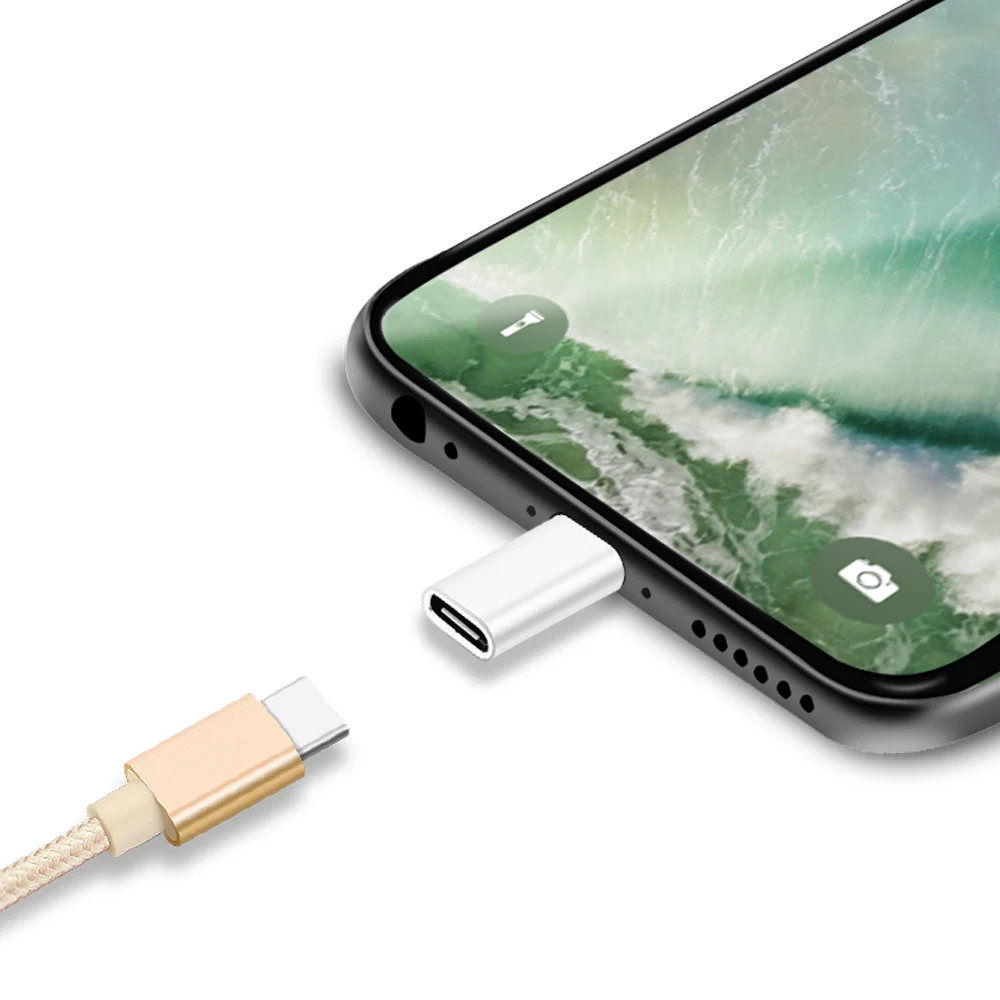 Порты и разъёмы efeuile портативный шт. 100 Micro USB Кабель-адаптер для Android iPhone X XS Max XR 5 6 7 8