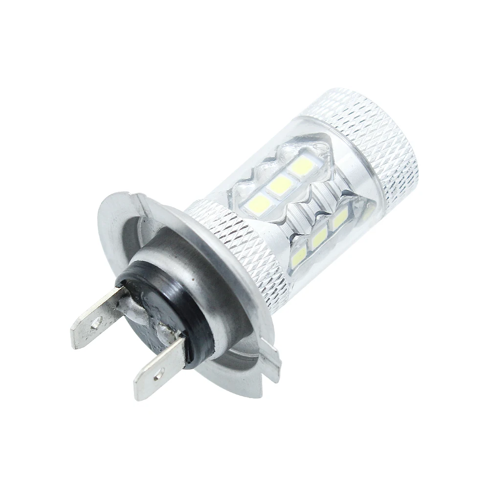 Белая супер яркая автомобильная лампа 80 Вт h7 led cree chip противотуманная фара задние