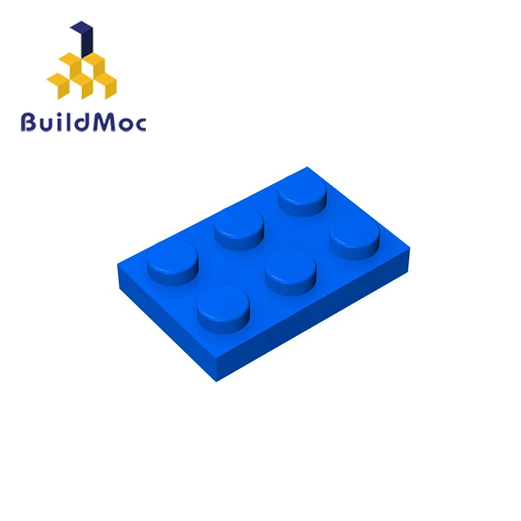 BuildMOC совместимые сборные частицы 3021 2x3 для строительных блоков части DIY История