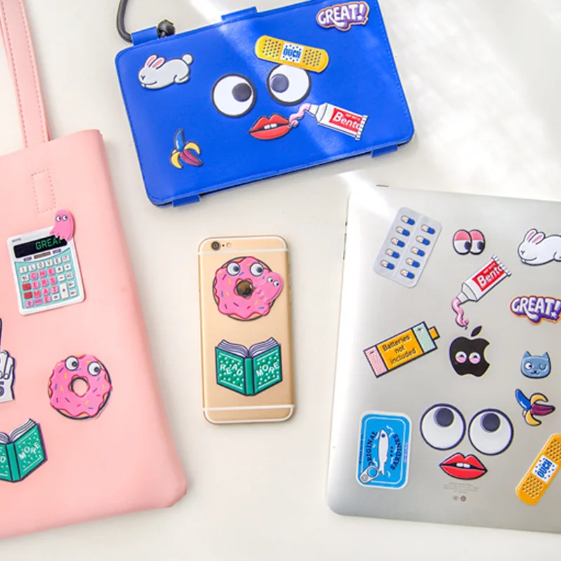 Joylong Pusheen милые стикеры s Скрапбукинг Винтаж Прохладный кавайные смайлики DIY