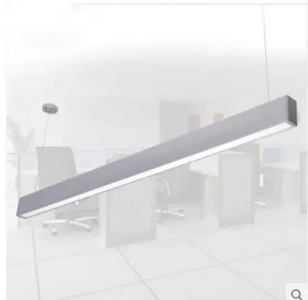 4 см алюминиевых офисных светодиодный полосы люстры Конференц-зал кабинет