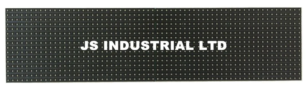 F3.75 / P4.75 внутренний SMD одноцветный светодиодный модуль панели красного цвета 304*76