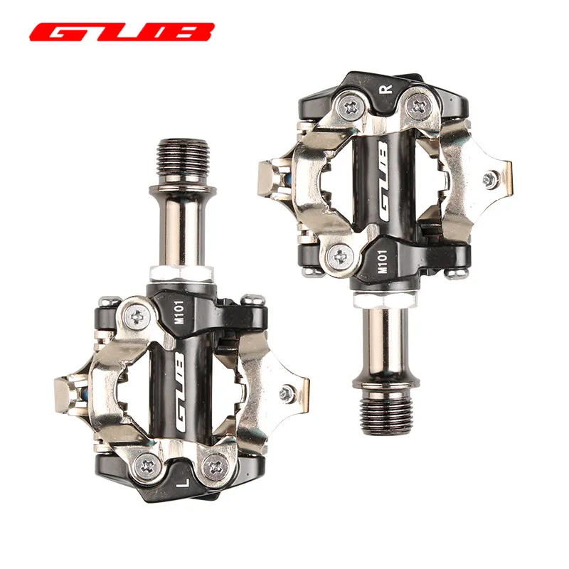 

GUB M101 Bicycle Pedals MTB Mountain Road Bearing Pedals Chrome Molybdenum Steel Bicycle Parts Self-locking Aluminum Alloy Pedal