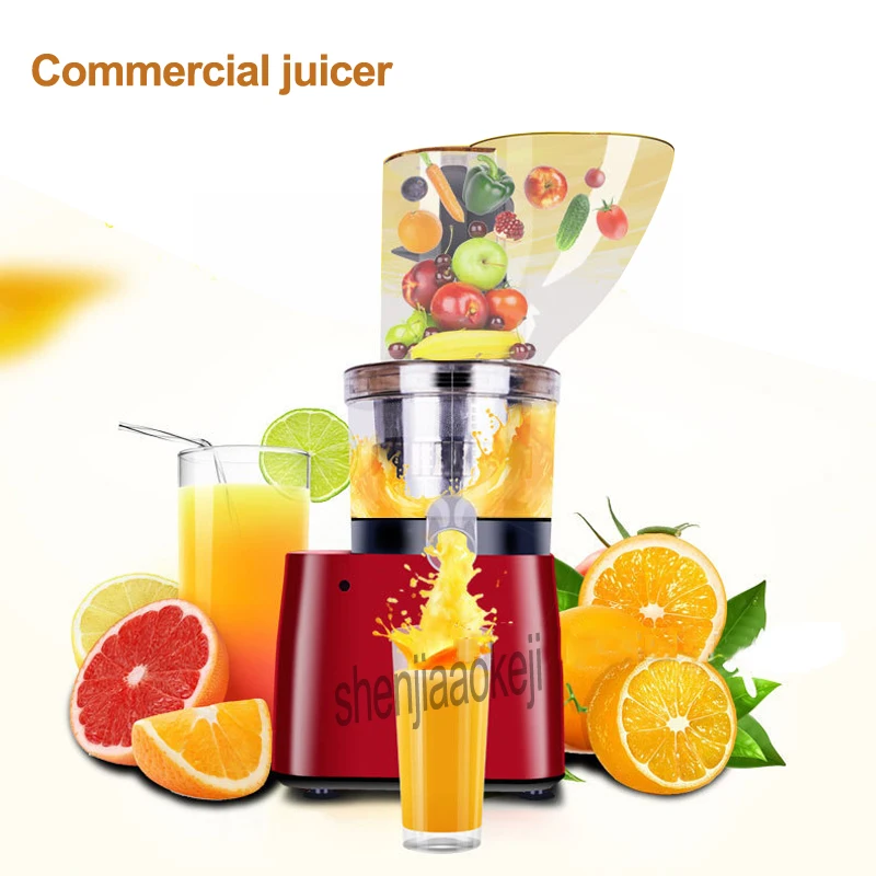 

TK-500 Commercial juicer automatic fruit, vegetable juice juicer No slag Continuous juice 123MM large caliber juice machine 220v