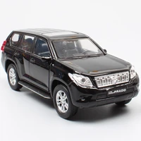 136 small welly toyota land cruiser prado suv j150 wagon cars diecasts toys vehicles model pull back hobby scale for children