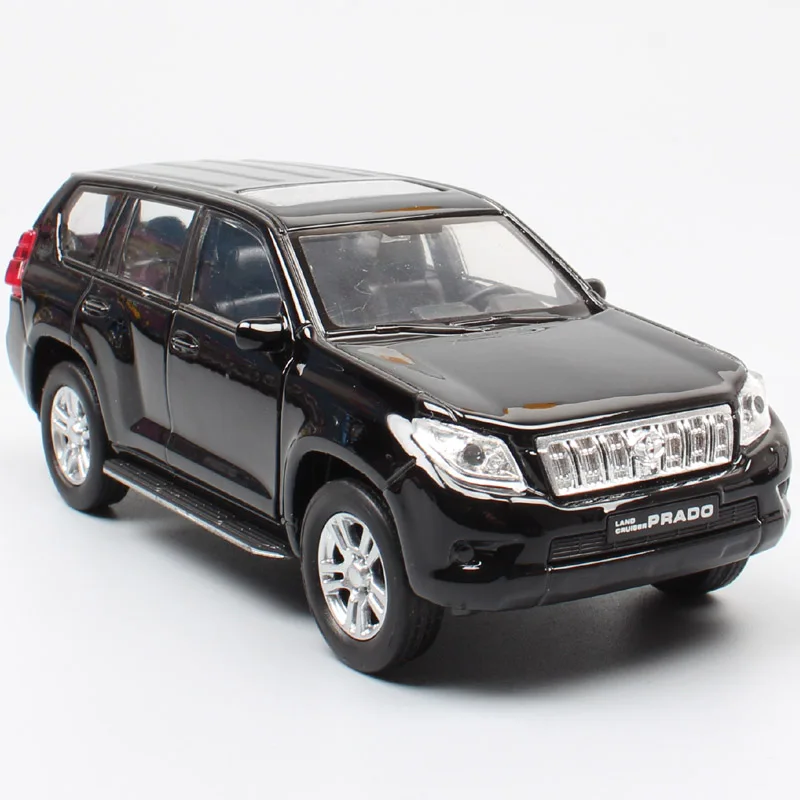1:36 маленький Welly Toyota Land Cruiser Prado SUV J150 легковые автомобили Литые и игрушечные