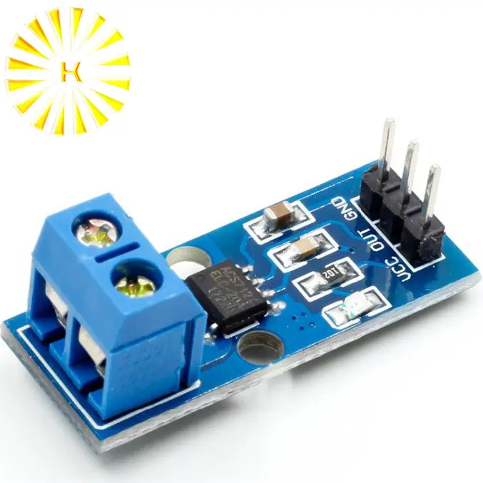 1 шт. модуль датчика Холла ACS712 Модуль 20A тока для arduino ACS712|Интегральные схемы| |