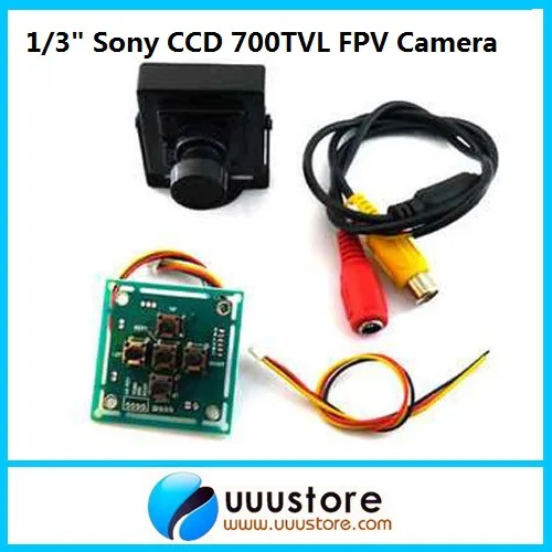Камера для дрона 1/3 дюйма Sony CCD 700TVL с объективом высокого разрешения 3 6 мм HD FPV
