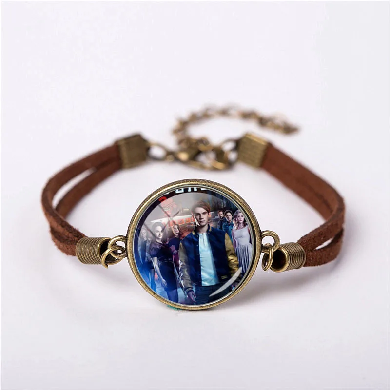 

Mysteries Of Riverdale bracelet Steampunk Riverdale jewelry Men vintage Brass Bracelets Women Gift Friend Ship