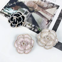 luxury brand flowers pearl pins brooches flower brooch broach jewlery style for women