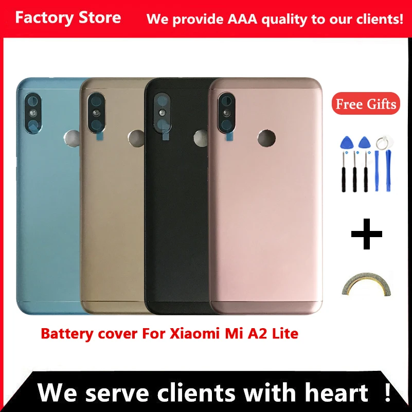 

Задняя крышка батарейного отсека для Xiaomi MI A2 Lite, цвета на выбор