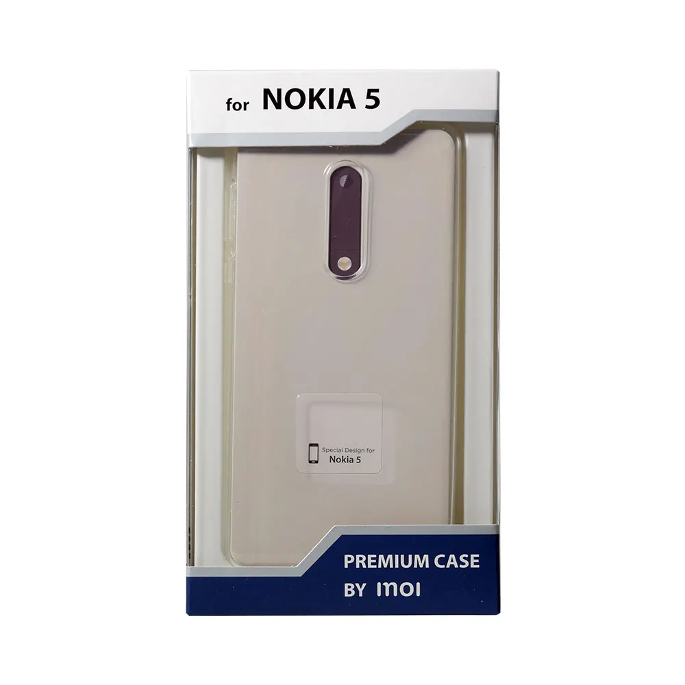Чехол-накладка Inoi Premium case для Nokia 5 силиконовый (TPU) прозрачный | Мобильные телефоны