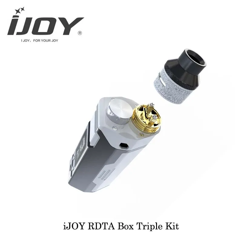 240 Вт IJOY rdta Box тройной TC Starter Kit все в одном 12 8 мл большой Vape мод cigarrillo electronico IMC 3 imc