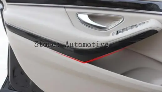 4 шт./компл. для Mercedes benz W222 S Class S320 2014-2017 Стайлинг автомобиля АБС темное дерево