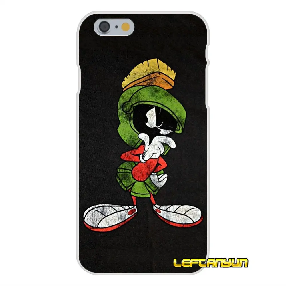 Мягкий прозрачный чехол Looney Tune marvin the martian для Samsung Galaxy S3 S4 S5 MINI S6 S7 edge S8 S9 Plus Note 2 3 4 5 8