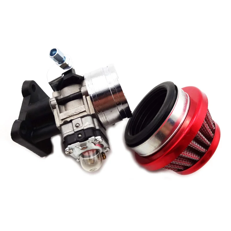 XLJOY гоночный карбюратор комплект Carb воздушный фильтр стек для 47cc 49cc мини ATV грязи