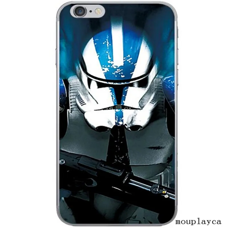 2016 Горячая круто! серии star wars ШТУРМОВИК 3D relief pattern задняя крышка чехол для Apple iphone 6