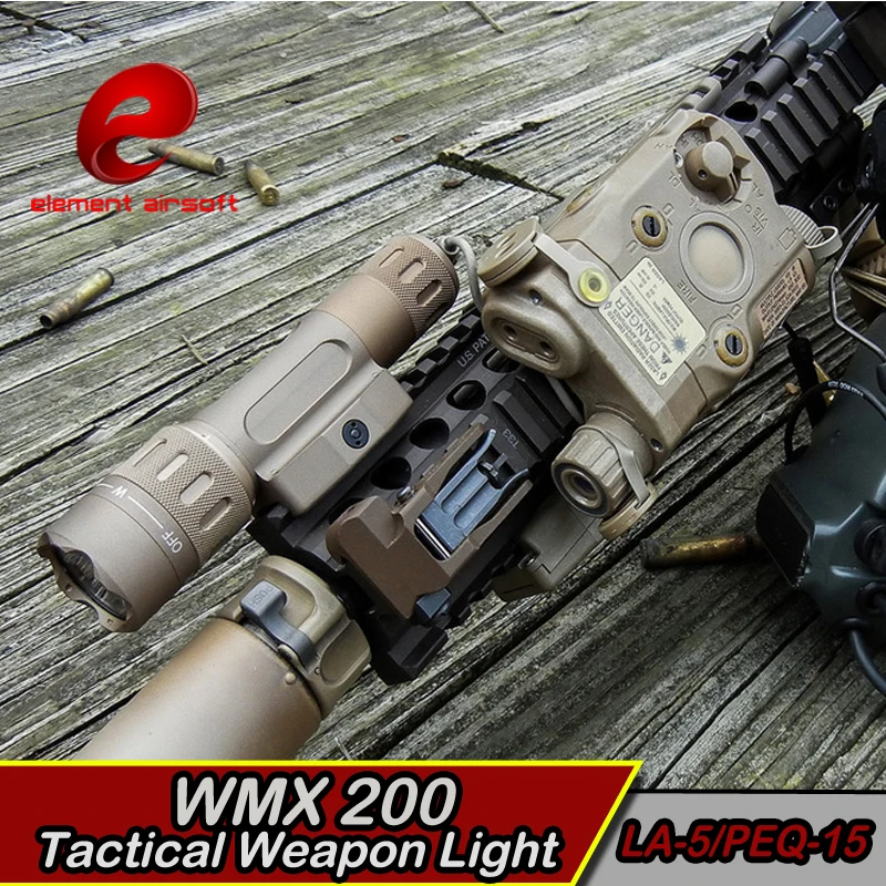 EX418 lanterna страйкбол светодиодный светильник Тактический PEQ 15 WMX200 флэш softair оружие