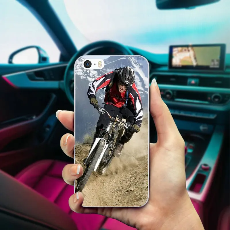 Чехол для iPhone 6 Trek горные велосипеды мягкие ТПУ чехлы мобильных телефонов Iphone 4 4s SE