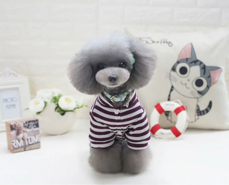 Y22 New Spring Pet clothes Rompers Japanese-style Four Legs Puppy Dogs cotton Coat Jumpsuits Clothing Apparel | Дом и сад