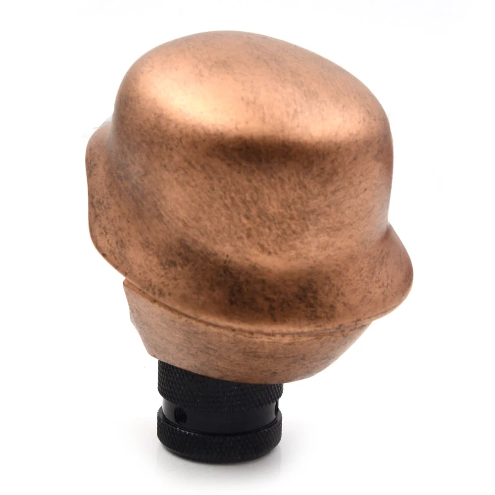 Gzhengtong Super Personality Car Modification Gear Shift Devil Knob Modified Resin Soldier Skull Golden Color | Автомобили и