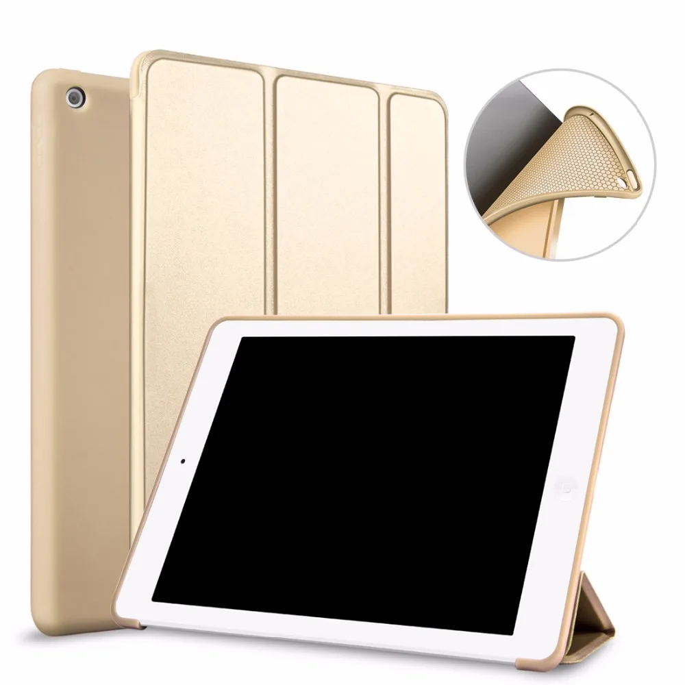 TopArmor Brand For New iPad Pro 10.5 inch 2017 PU leather Smart Cover Case Magnet wake up sleep for Pro10.5 A1701 A1709 | Компьютеры и