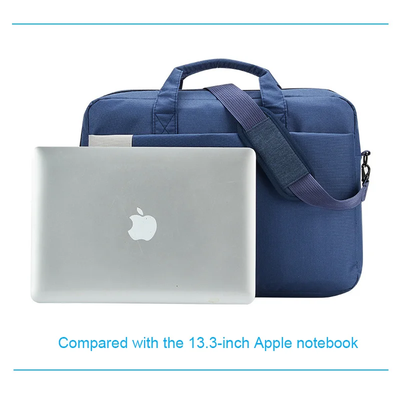 Сумка Basix для ноутбука 15 6 дюйма водонепроницаемая сумка Macbook Air Pro через плечо