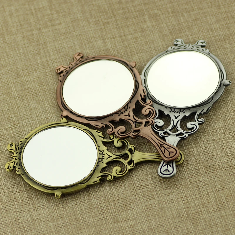 2017 Красота и чудовище зеркало Цепочки ожерелья сказка стара как ручной печатью