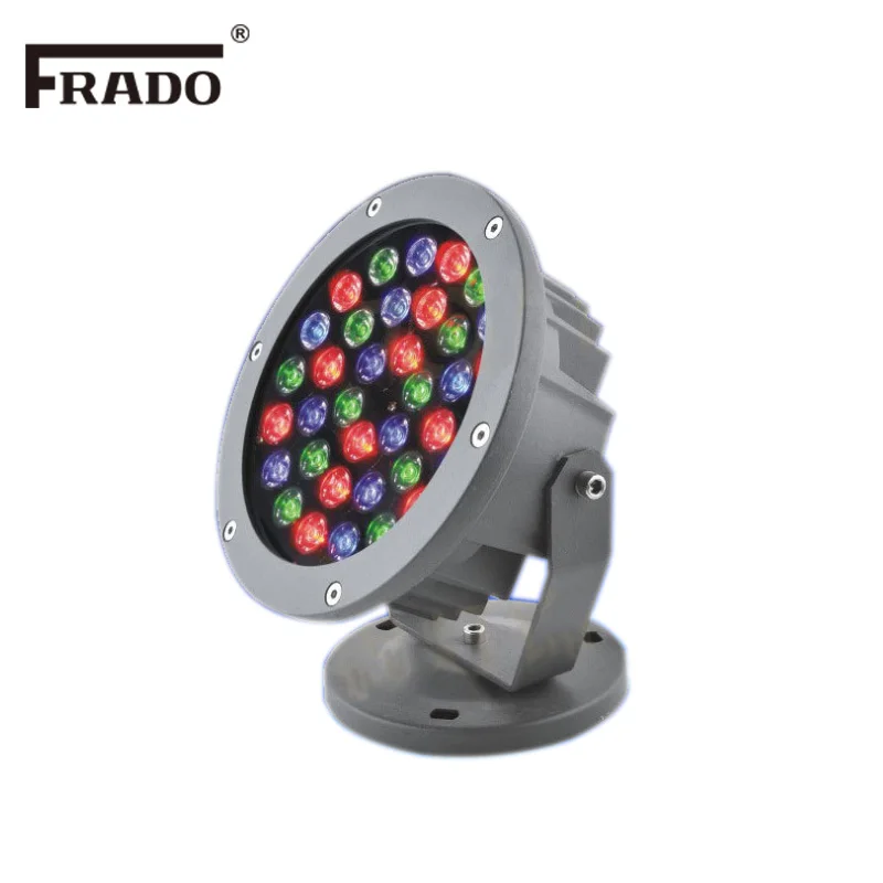 DC24V 12 Вт 18 24 RGB DMX светодиодный прожектор лампа наружный Поддержка DMX512